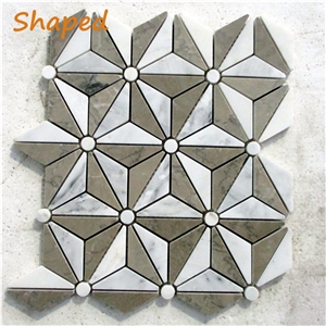 Shaped Mosaic Tile for Dinning Room