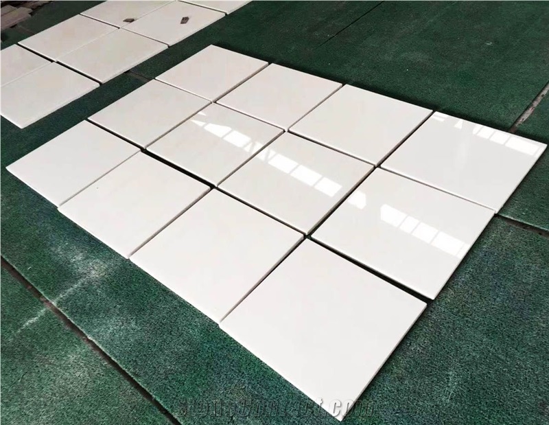Sichuan Pure White Marble for Table and Floor Tile