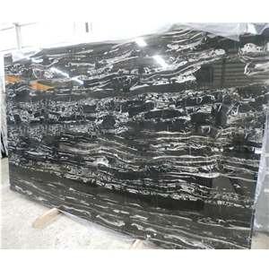 Silver White Dragon Marble Slabs Wall Covering