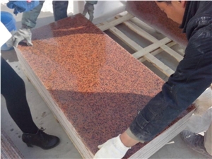 Tianshan Red Granite for Flooring Tile