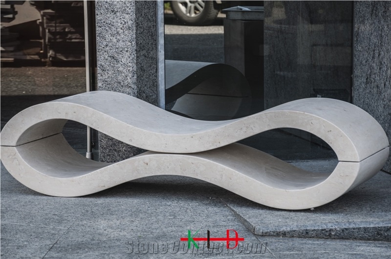 Unique Stone Chair Art Design