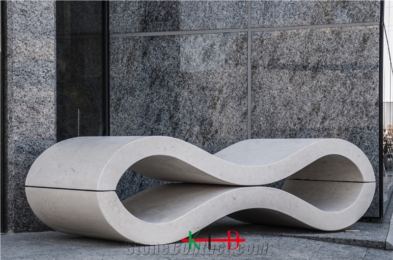 Unique Stone Chair Art Design