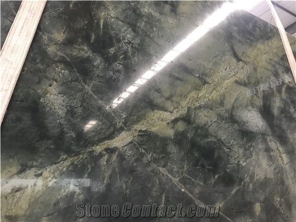 Verde Forest Marble Green Slabs for Wall Cladding