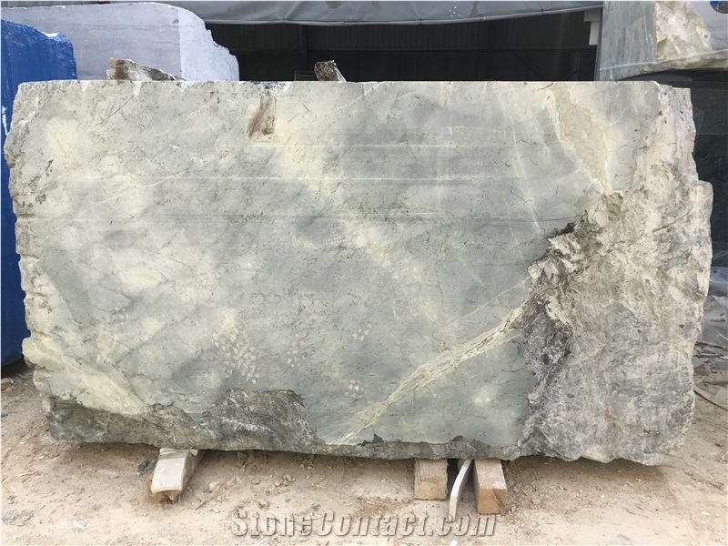 Verde Green Marble Quarry Block