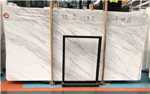 Volakas White Marble Slabs Greece Wall Tiles