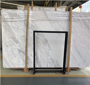 Volakas White Slabs Brilliant Tiles for Bathroom