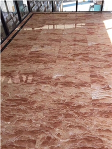 Wall and Floor Covering Slabs Tea Rose Marble