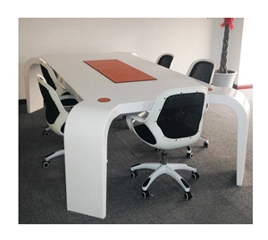White Creative Conference Table Office Desk