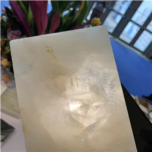 White Crystal Fjord Quartzite Slab