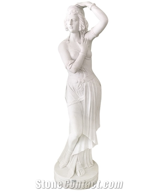 White Marble Carved Decoration Sculpture