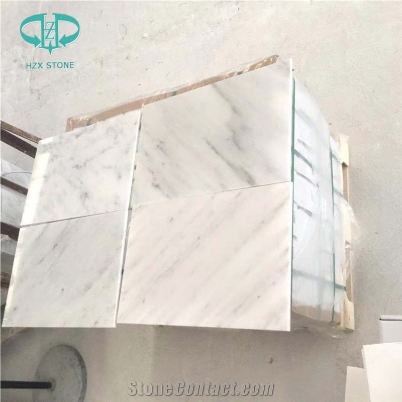 White Marble for Cut-To-Size Tile