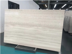 White Wood Marble for Wall and Floor Tile