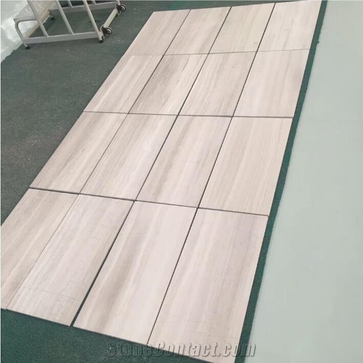 Wood Look Marble Floor Tile