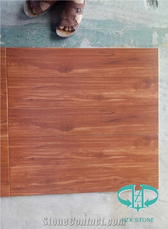 Wooden Vein Ceramic Tile for Flooring Cover