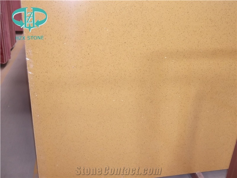 Yellow Artificial Marble Stone for Big Slab