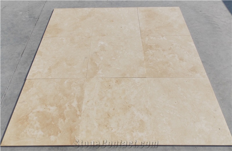 Classic Travertine Honed Unfilled Tiles