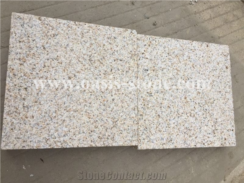 China Sunset Gold G682 Yellow Granite Tiles&Slabs