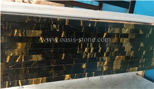 Golden Black Marble for Wall/Kitchen/Bathroom
