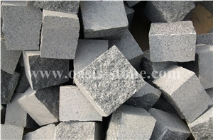 Grey Cube Stone, Natural Small Square Pavers