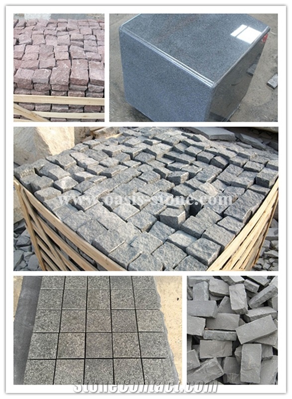 Outdoor Granite Cube Stone Pavers Wholesale