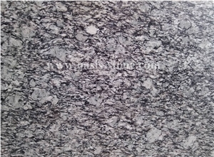 Polished Grey Floor Tile,Spray White Granite Slab