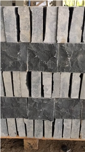 Black Basalt Cubic Walkway Driveway Paving Stone