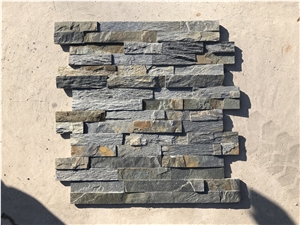 Grey Ledge Wall Cladding Stacked Stone Veneer