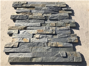 Grey Ledge Wall Cladding Stacked Stone Veneer