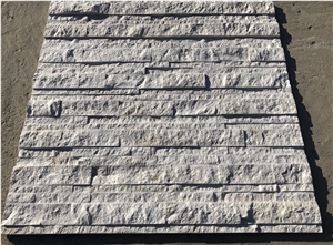 White Marble Ledger Stone Wall Cladding