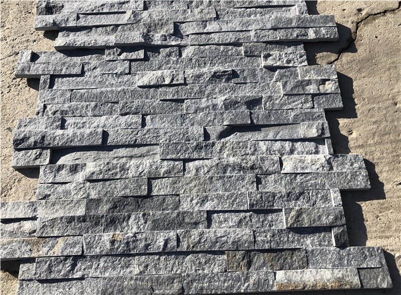 Z Blue Stone Cladding Cultured Stacked Ledge Panel