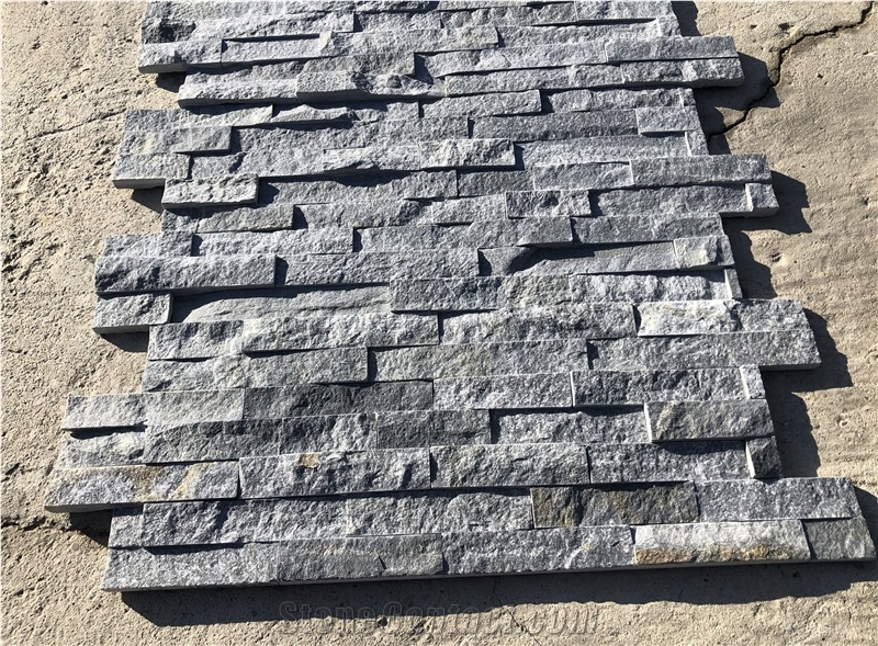 Z Blue Stone Cladding Cultured Stacked Ledge Panel