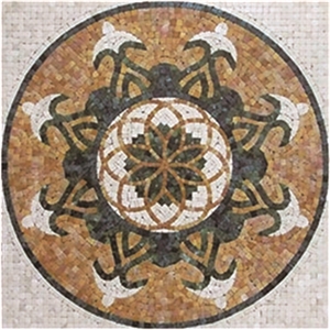 Indus Gold Marble Medallion Ariston Carpet