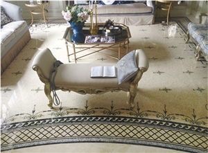 Marble Medallion Design for House Carpet Floor