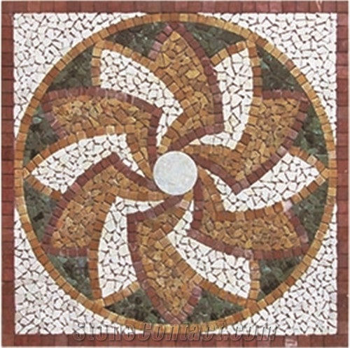 Marble Mosaics Arts,Medallions Carpet for Wall