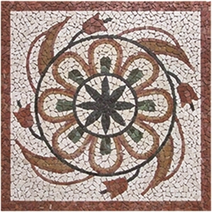 Southeast Asian Style Medallion Pattern for Floor
