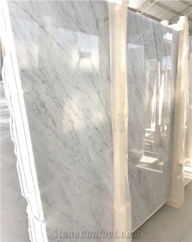 Italian White Carrara Slabs & Tiles 2cm and 3cm