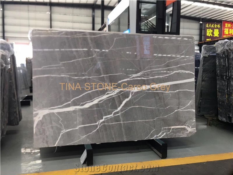 Carso Grey Marble Tiles Slabs Building Covering