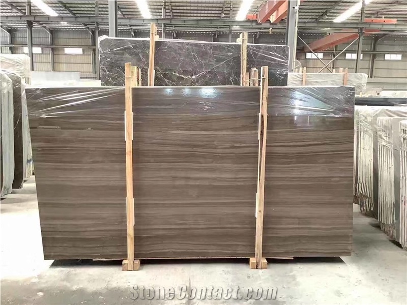 Coffee Wooden Marble Tiles Slabs Building Covering