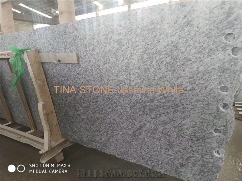 Jasmine White Granite Tiles Slabs Wall Floor