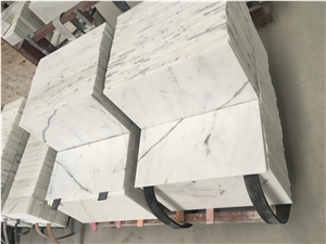 Calacatta Caldia Statuary White Marble Slabs Tile