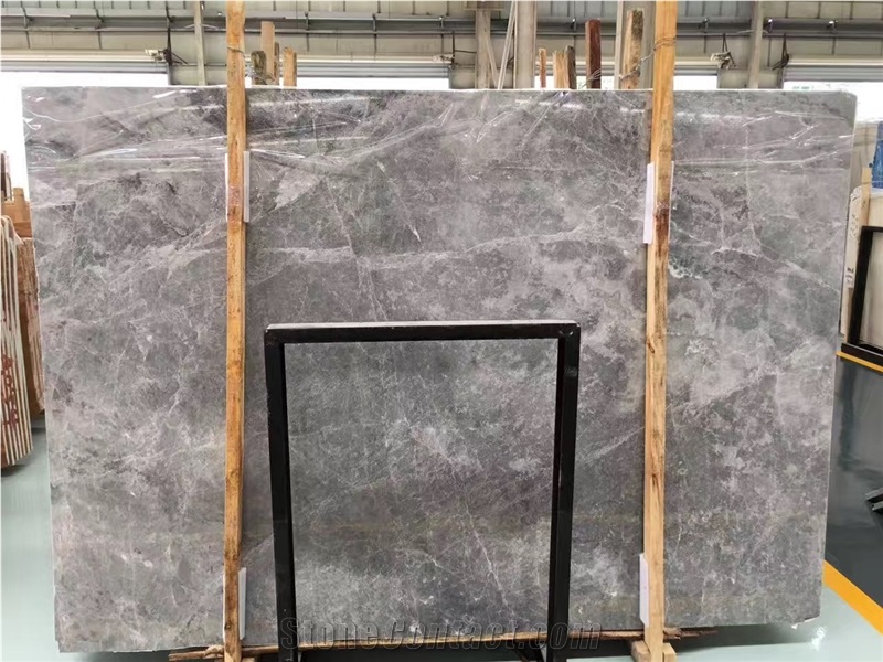 Silver Sable Marble Slab, Silver Ermine Marble