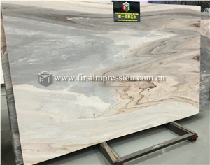 Italy Palissandro Bluette Marble Slabs for Hotel