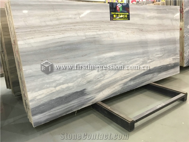 Italy Palissandro Bluette Marble Slabs for Wall
