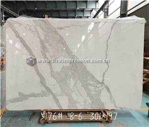 New Polished Calacatta Gold Marble Slabs,Tiles