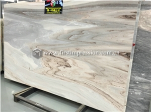 Palissandro Bluette Marble Slabs for Walling