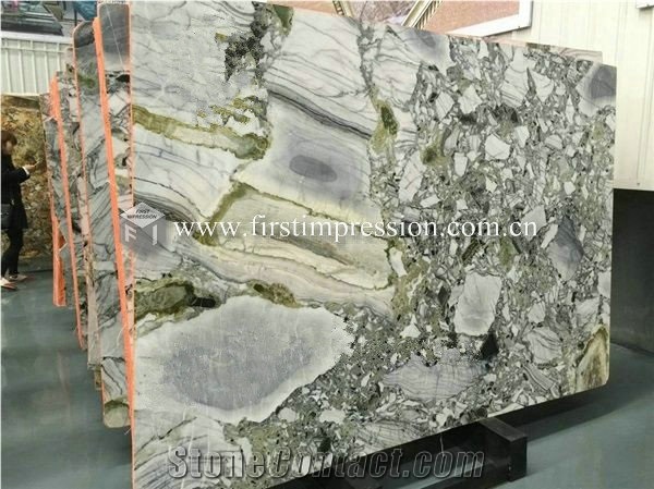 White Beauty,Ice Connect Marble Slabs,Tiles