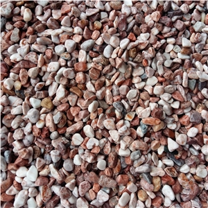 Color Stone Pink Pebble Stone for Decorative