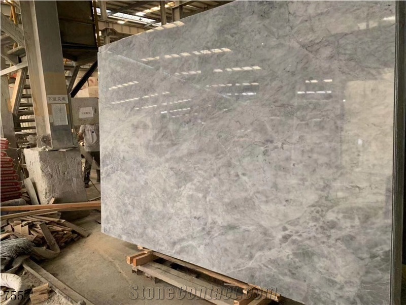 Himalayan Grey Marble White Grey Stone For Flooring Tiles