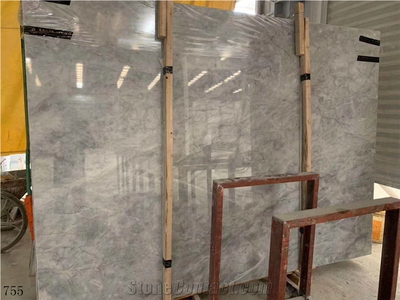 Himalayan Grey Marble White Grey Stone For Flooring Tiles