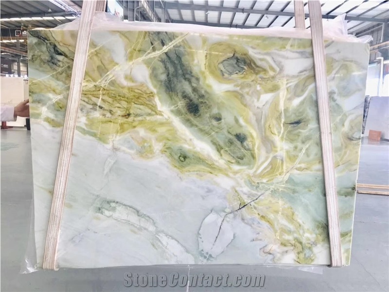 Dream Green Paradise Jade Marble Slabs for All Projects